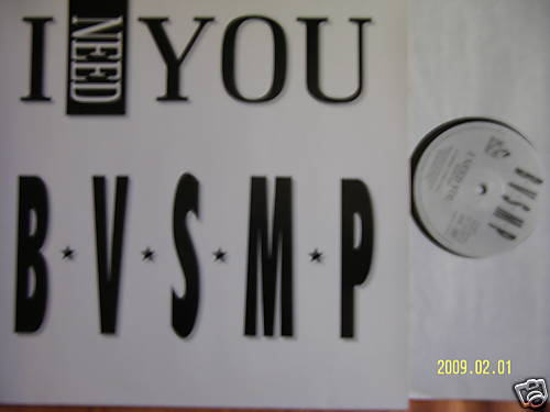 BVSMP – I Need You – Maxi-Single – BCM Records B.C. 12-2080-40
