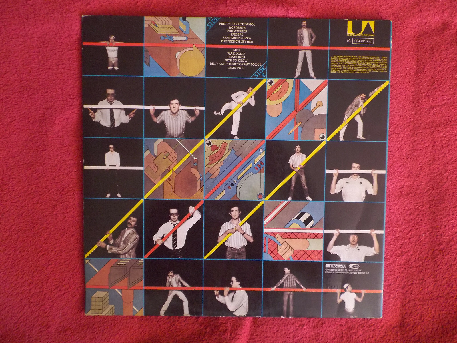Fischer-Z – Word Salad (LP, 1980), Bild 3