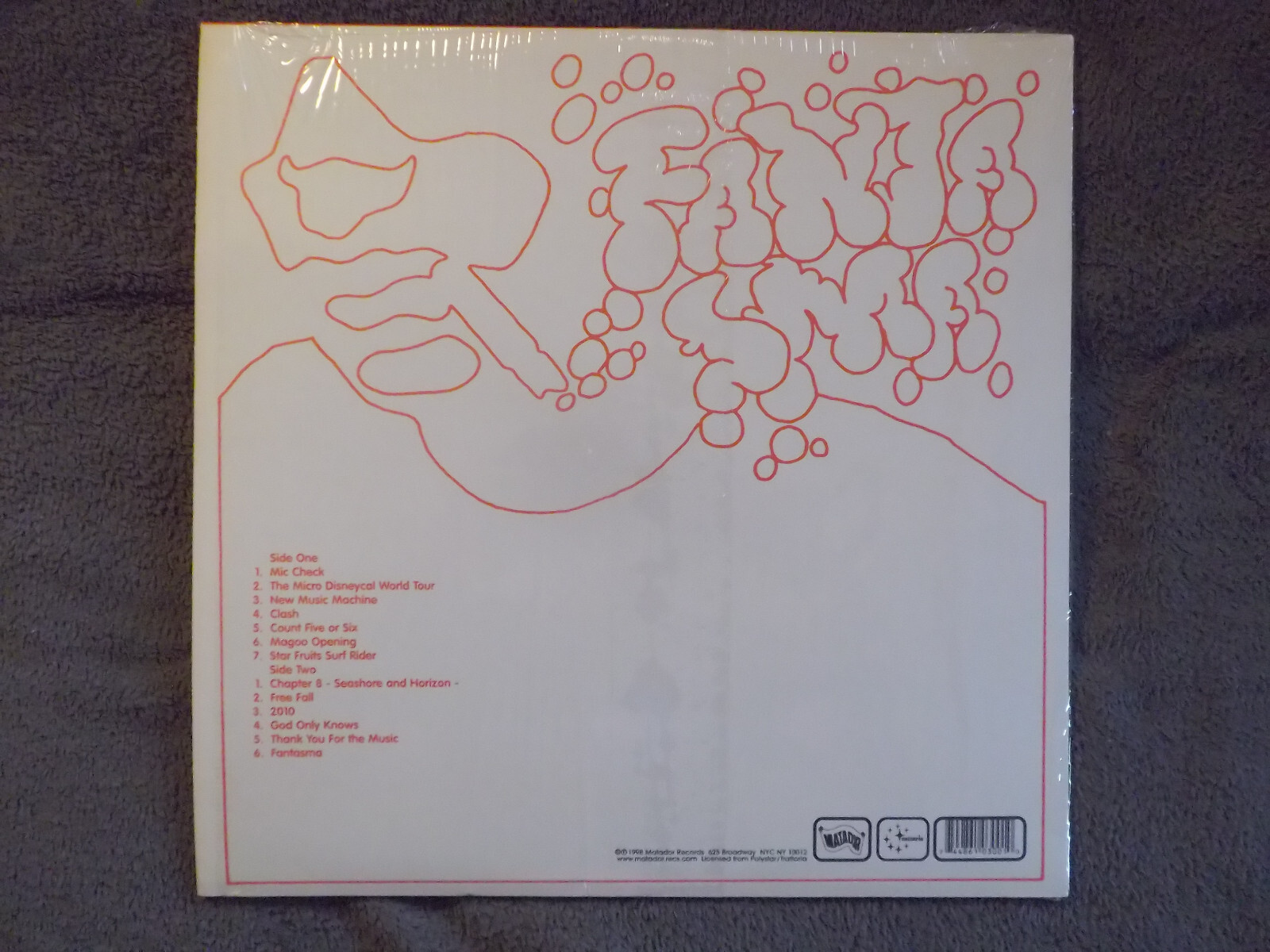 Cornelius – Fantasma | US-LP, Matador Records, 1998, Bild 2
