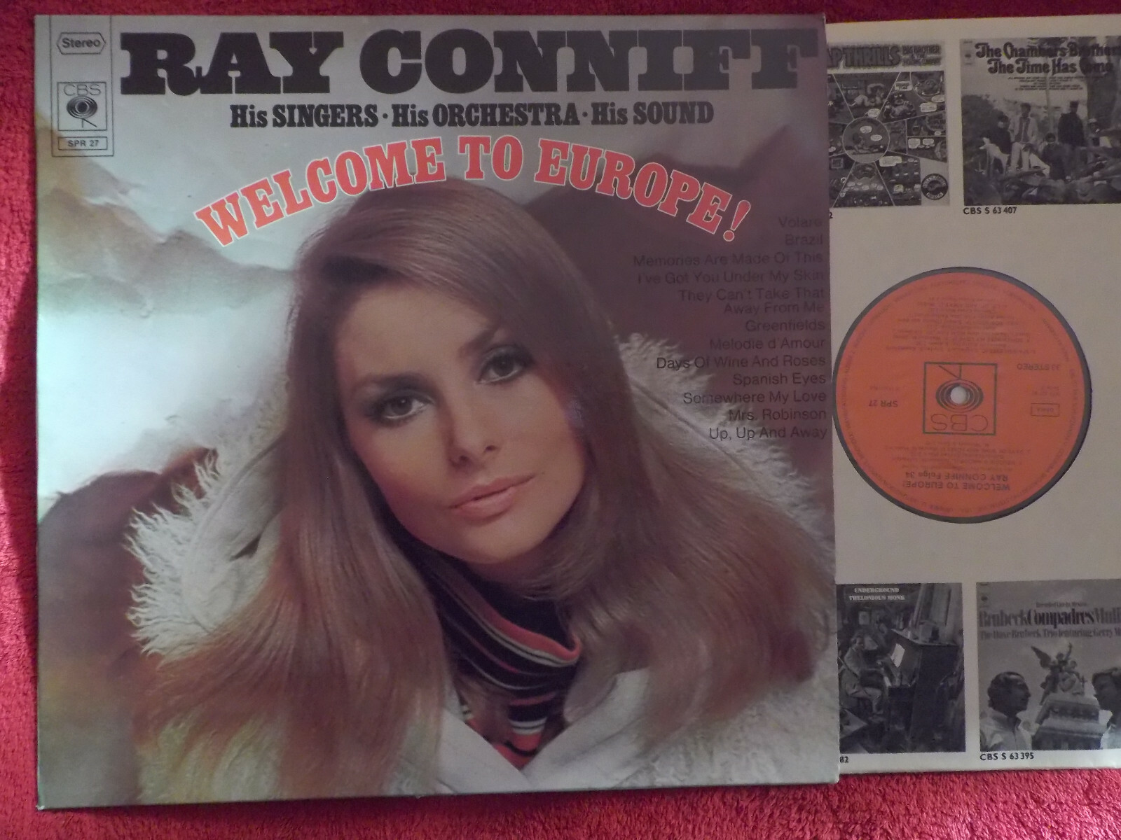 Ray Conniff – Welcome to Europe ! | CBS LP, Deutschland 1968