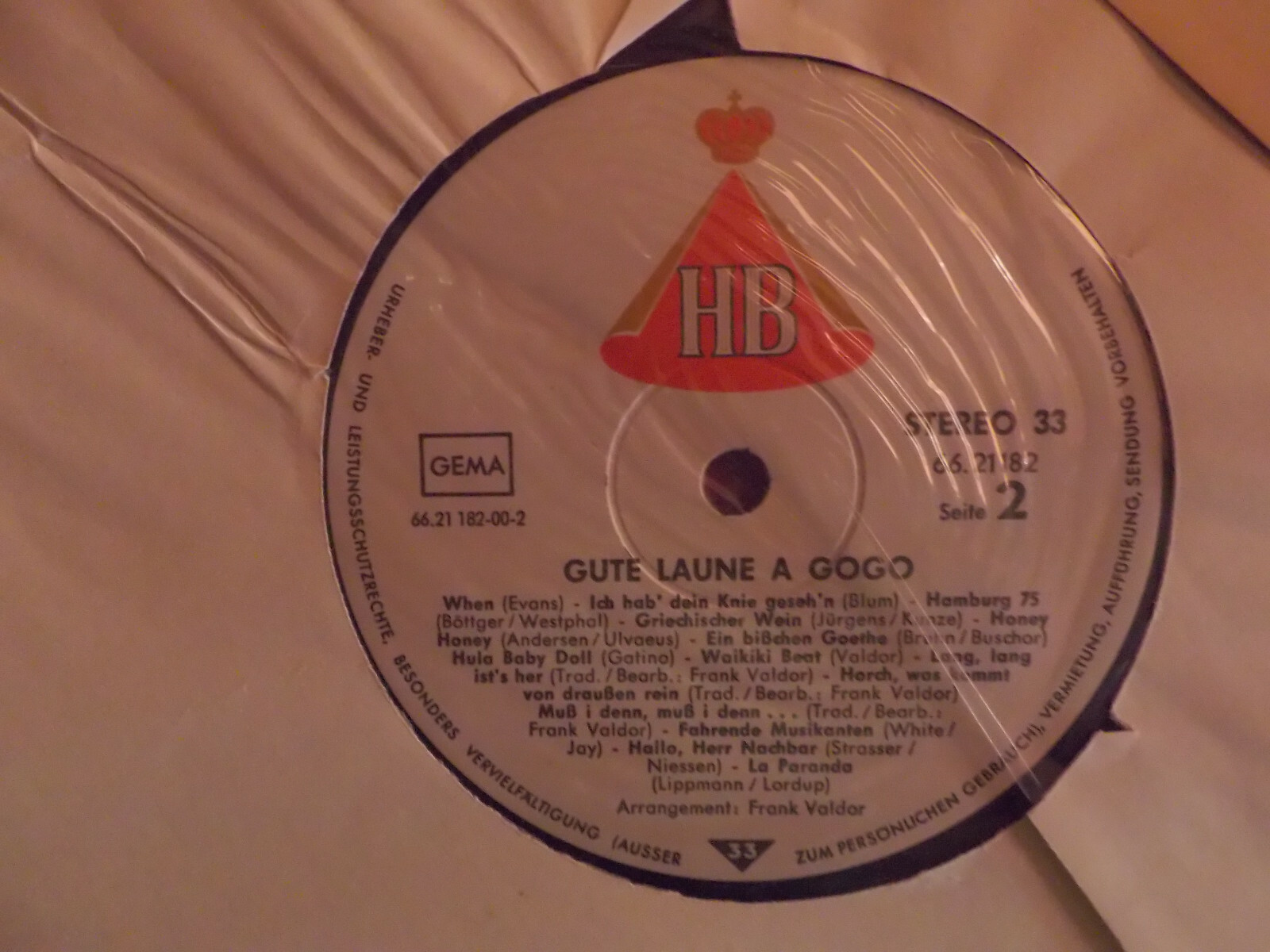Frank Valdor – Gut gelaunt genießen: Gute Laune a gogo (HB Records 66.21182), Bild 2