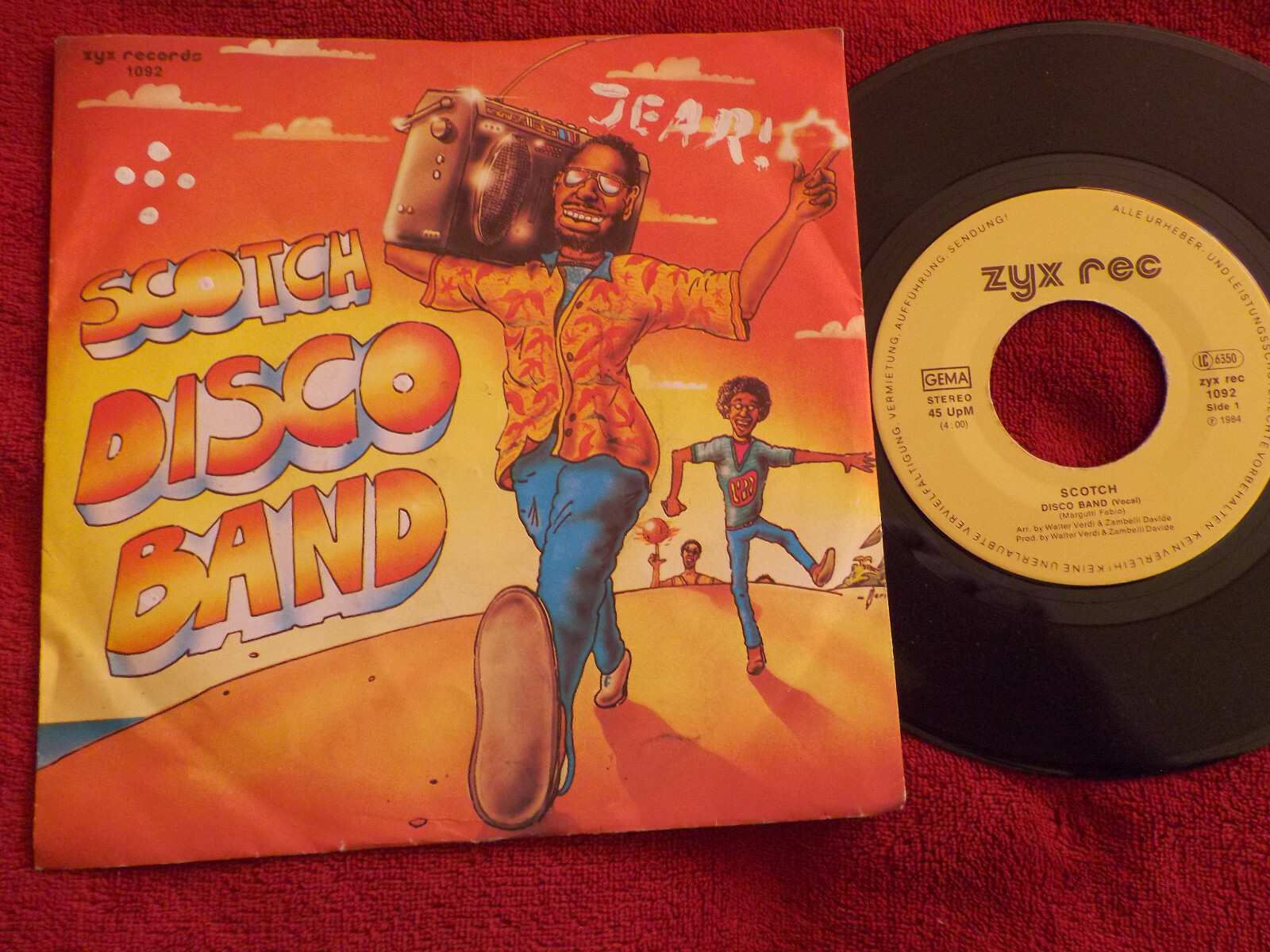 Scotch – Disco Band / Disco Band (Instr.) | ZYX Records 1092, 1984