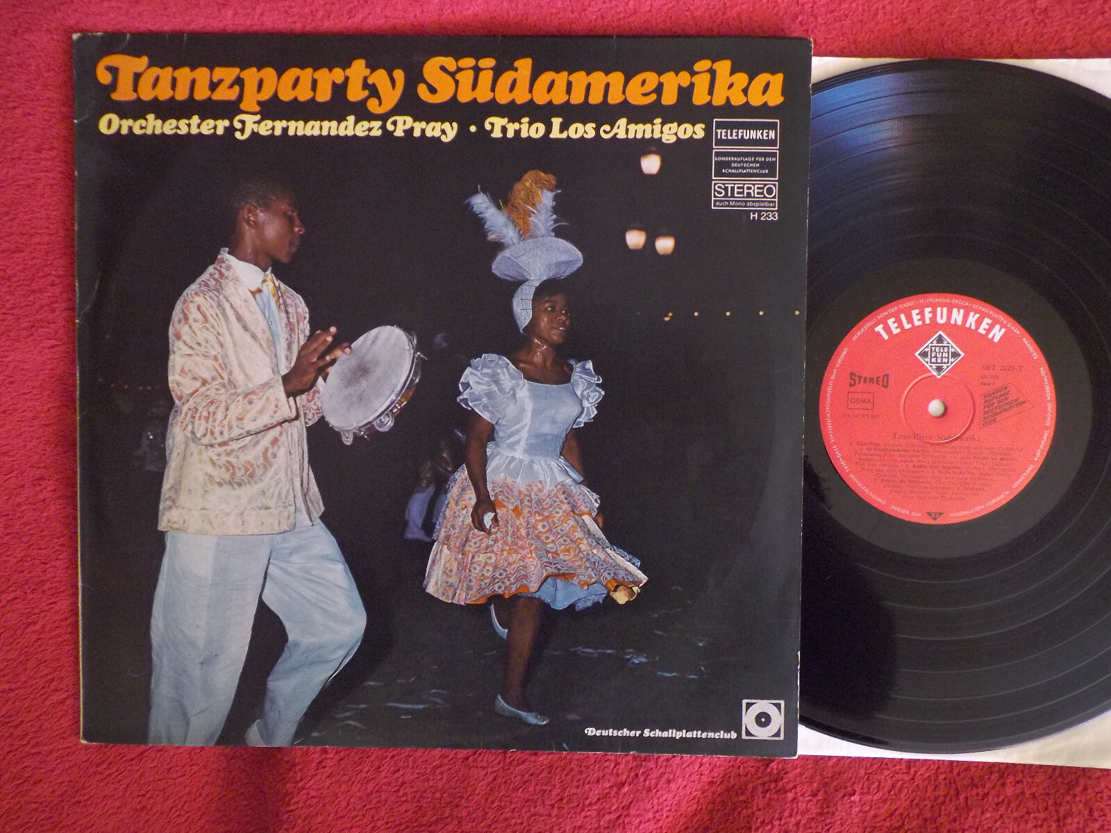 Tanzparty Südamerika – Orch. Fernandez Pray / Trio Los Amigos (LP)