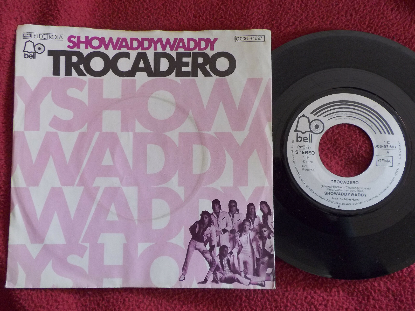Showaddywaddy – Trocadero / Teenage Love Affair (7″-Single, 1976)