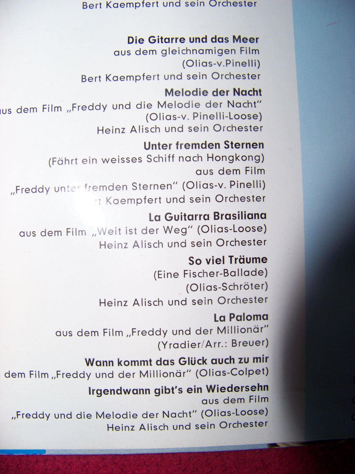 Freddy Quinn – Seine grossen Erfolge | Polydor LP, Bild 4