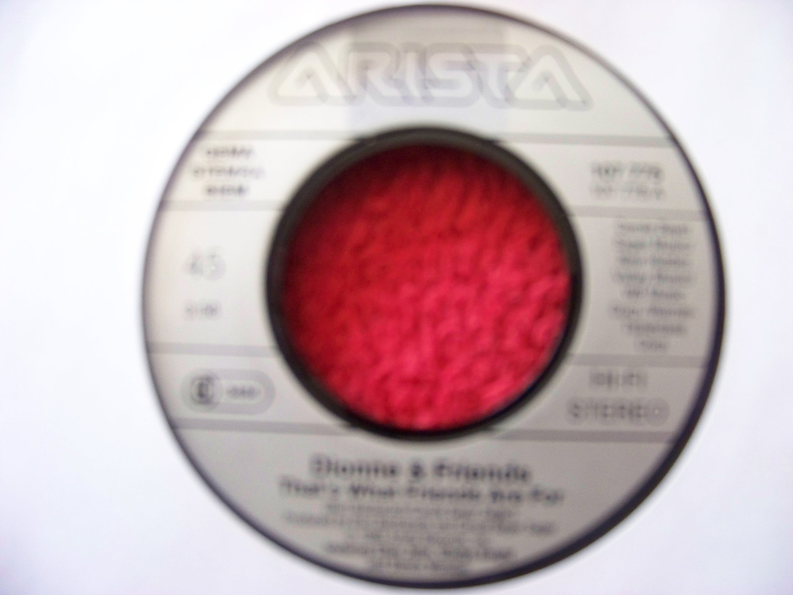 Dionne Warwick & Friends – That´s What Friends Are For / Two Ships Passing in the Night (Arista, 1985)