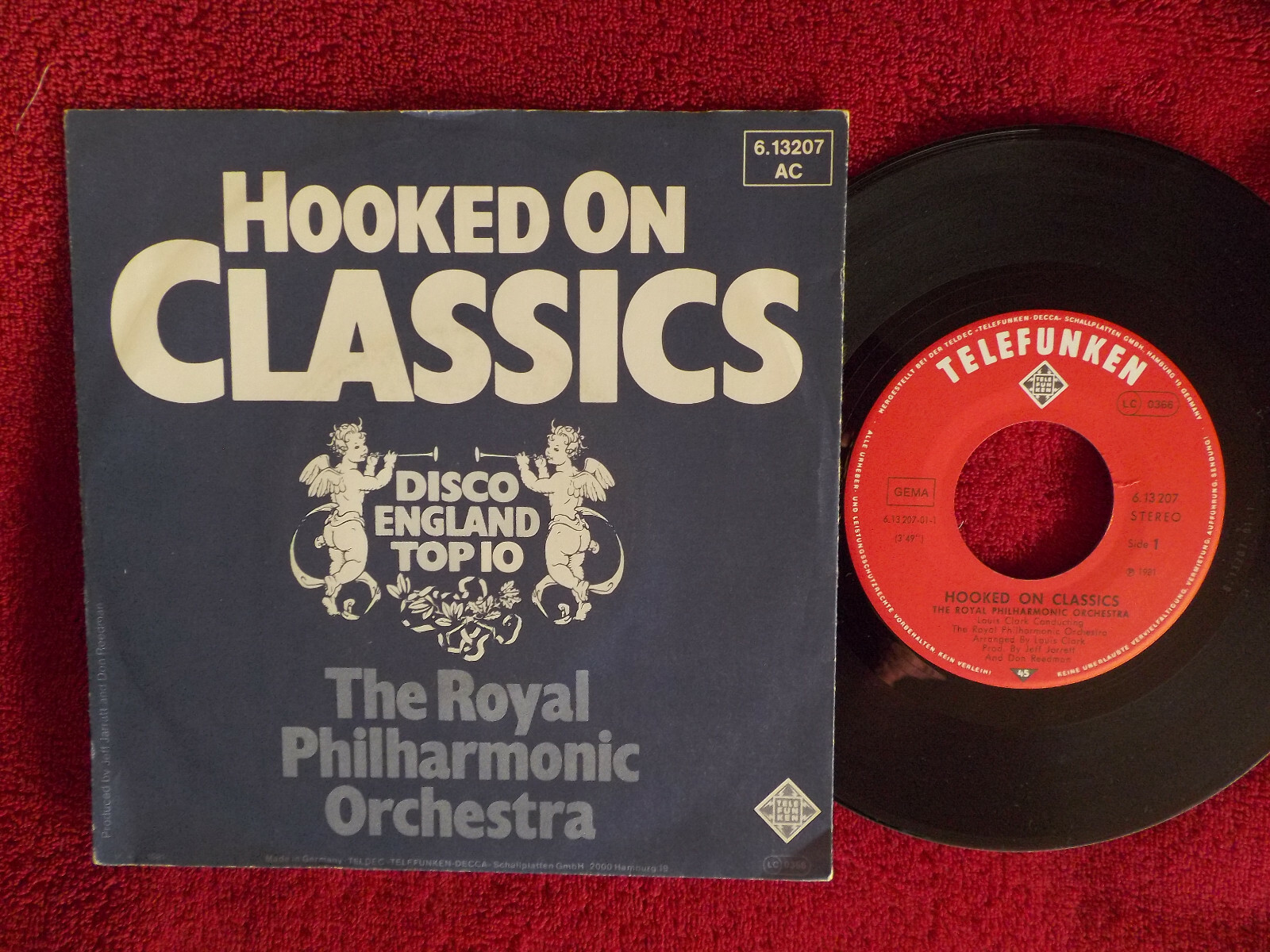 The Royal Philharmonic Orchestra – Hooked on Classics | Telefunken Records 6.13207, Deutschland, 1981