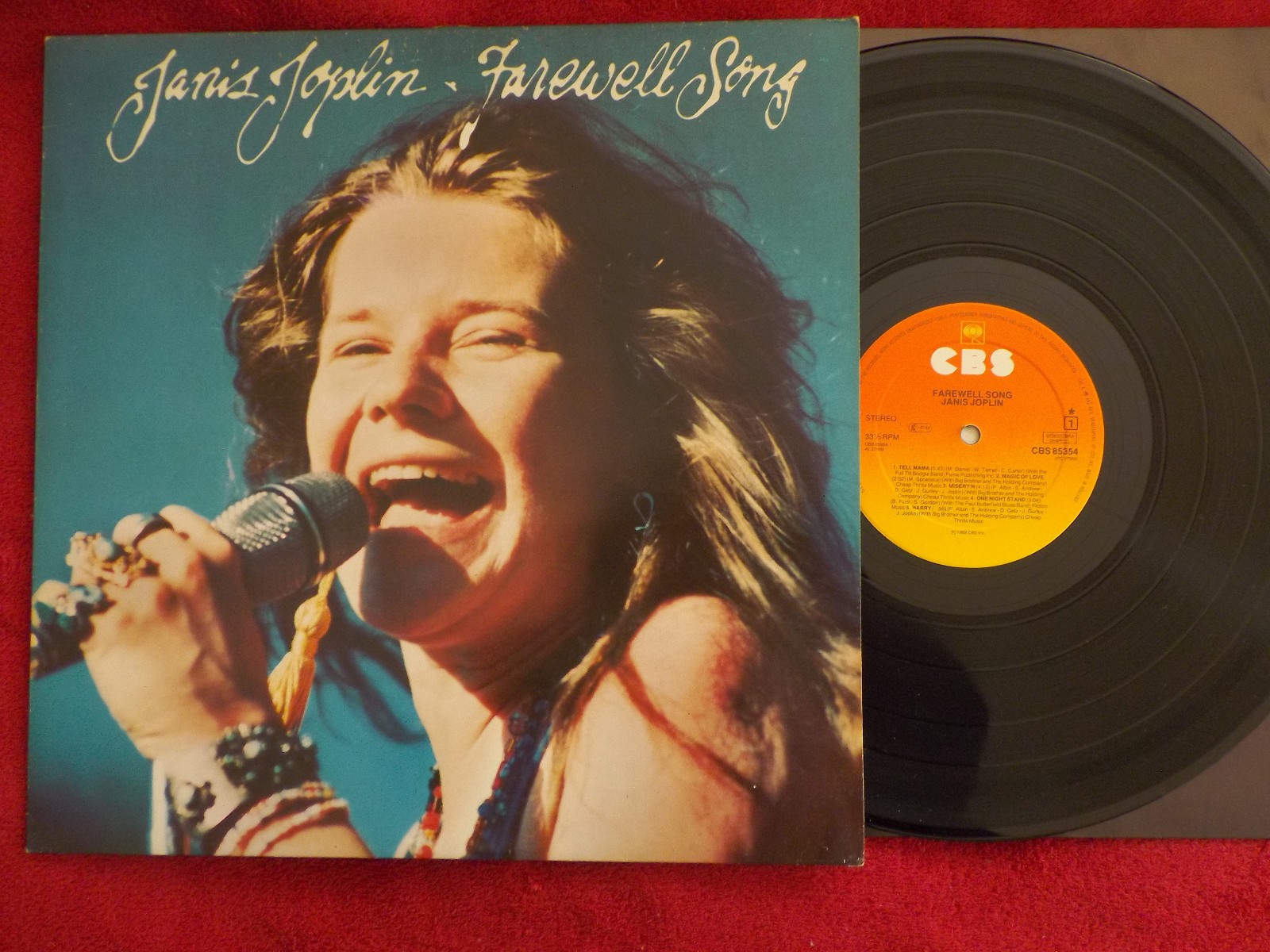 Janis Joplin – Farewell Song (CBS 85354, Niederlande, 1982)