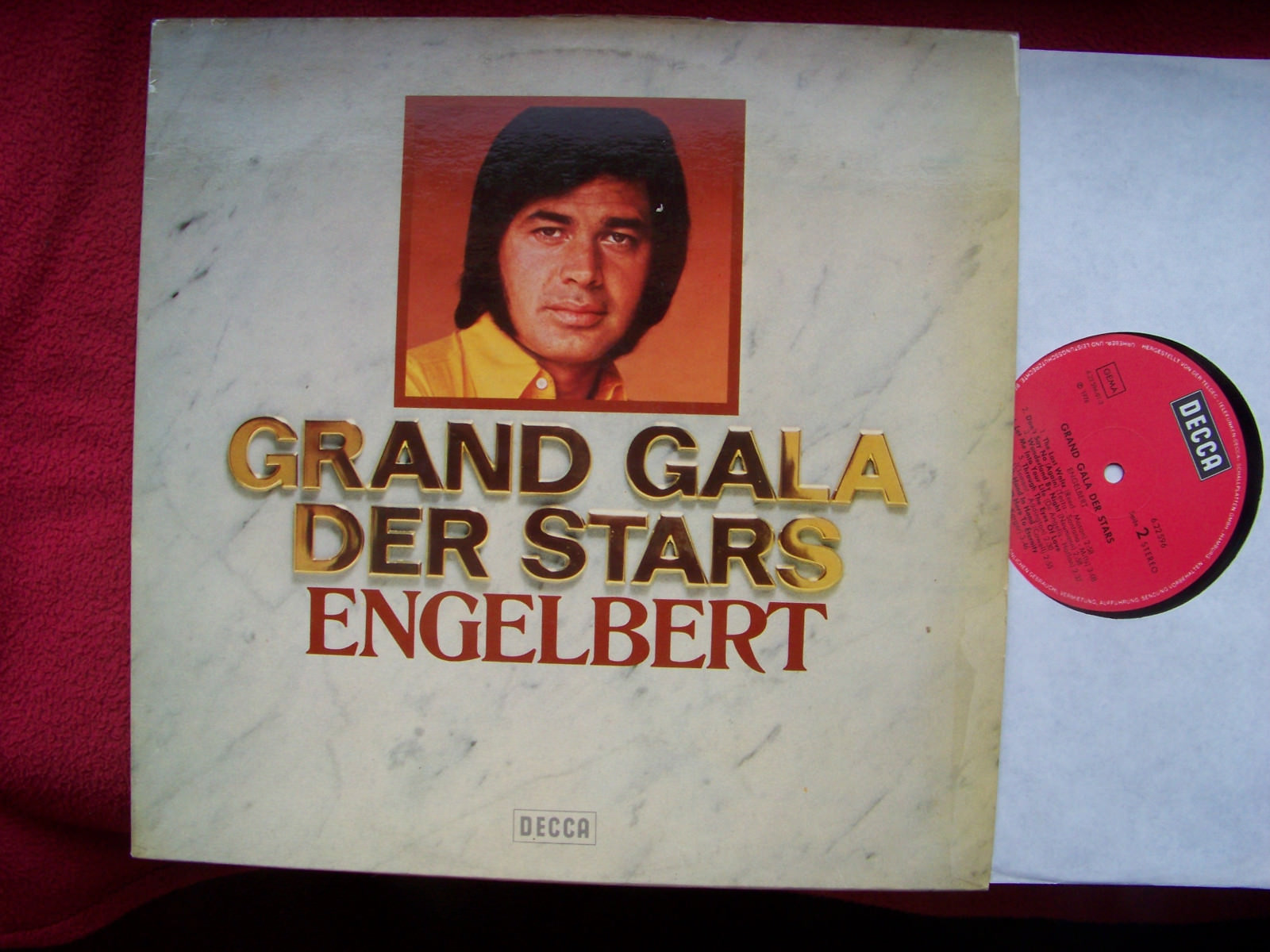 Engelbert – Grand Gala der Stars | Decca LP, Deutschland 1976