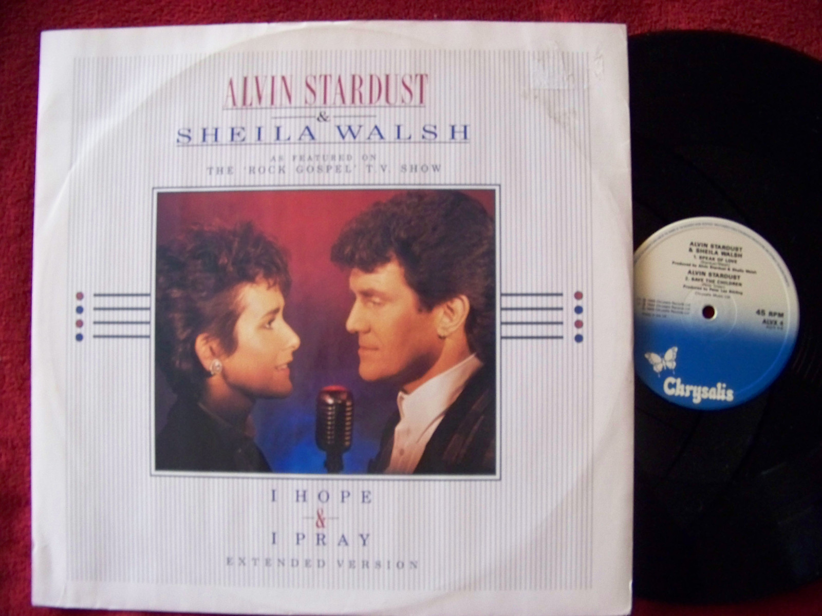 Alvin Stardust & Sheila Walsh – I hope & I pray + 2 Maxi