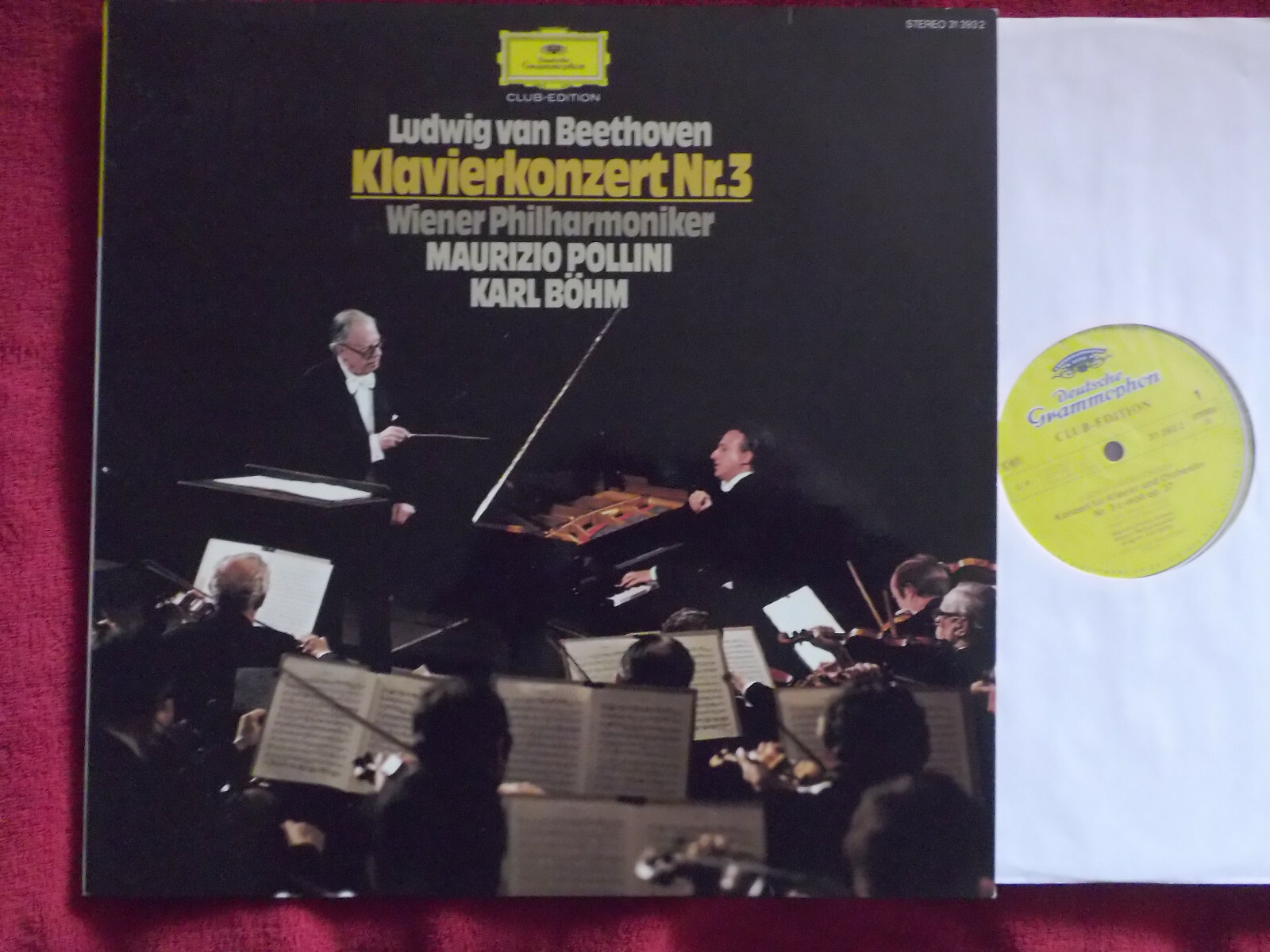 Beethoven – Klavierkonzert Nr. 3 | Deutsche Grammophon Club-Edition, LP (1979)