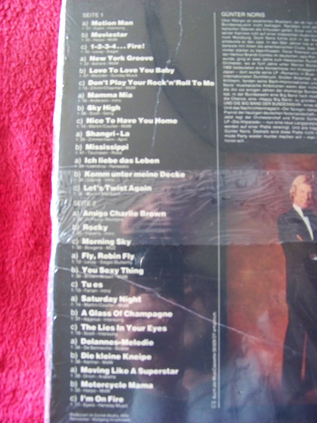 Günter Noris Sound – Die Hitparade · Ariola Records, LP, Bild 2
