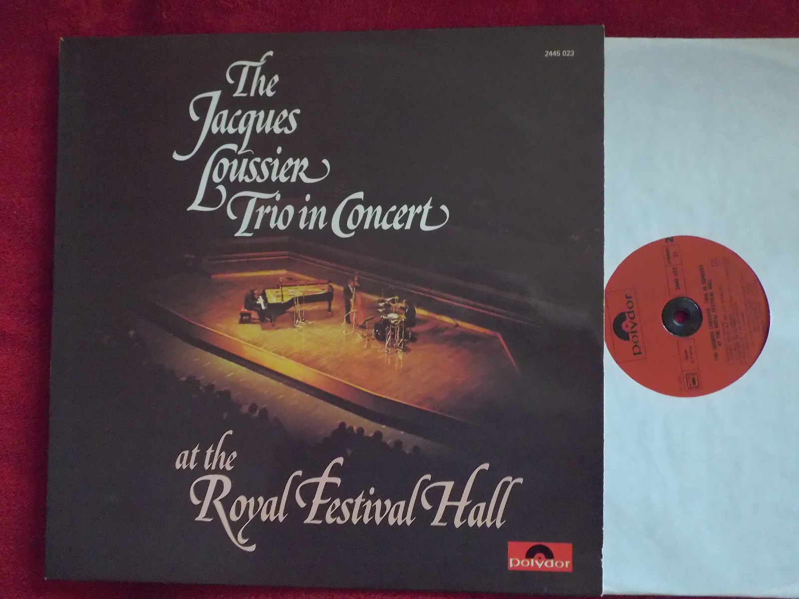 The Jacques Loussier Trio – In Concert at the Royal Festival Hall (LP, Polydor, 1974)
