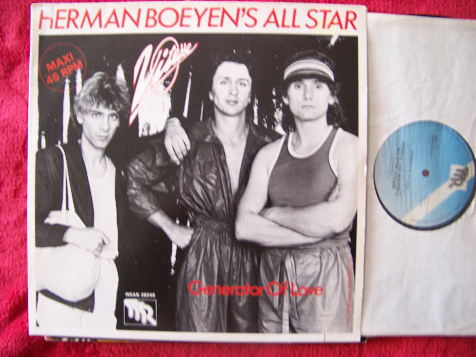 Herman Boeyen´s All Star Vitesse – Generator of love / Can´t keep a promise – WEA Records, 1981