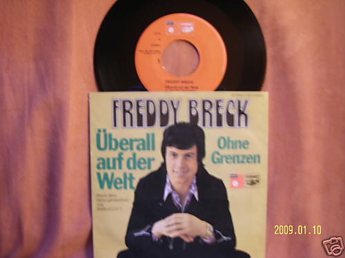 Freddy Breck – Überall auf der Welt / Ohne Grenzen (Single)