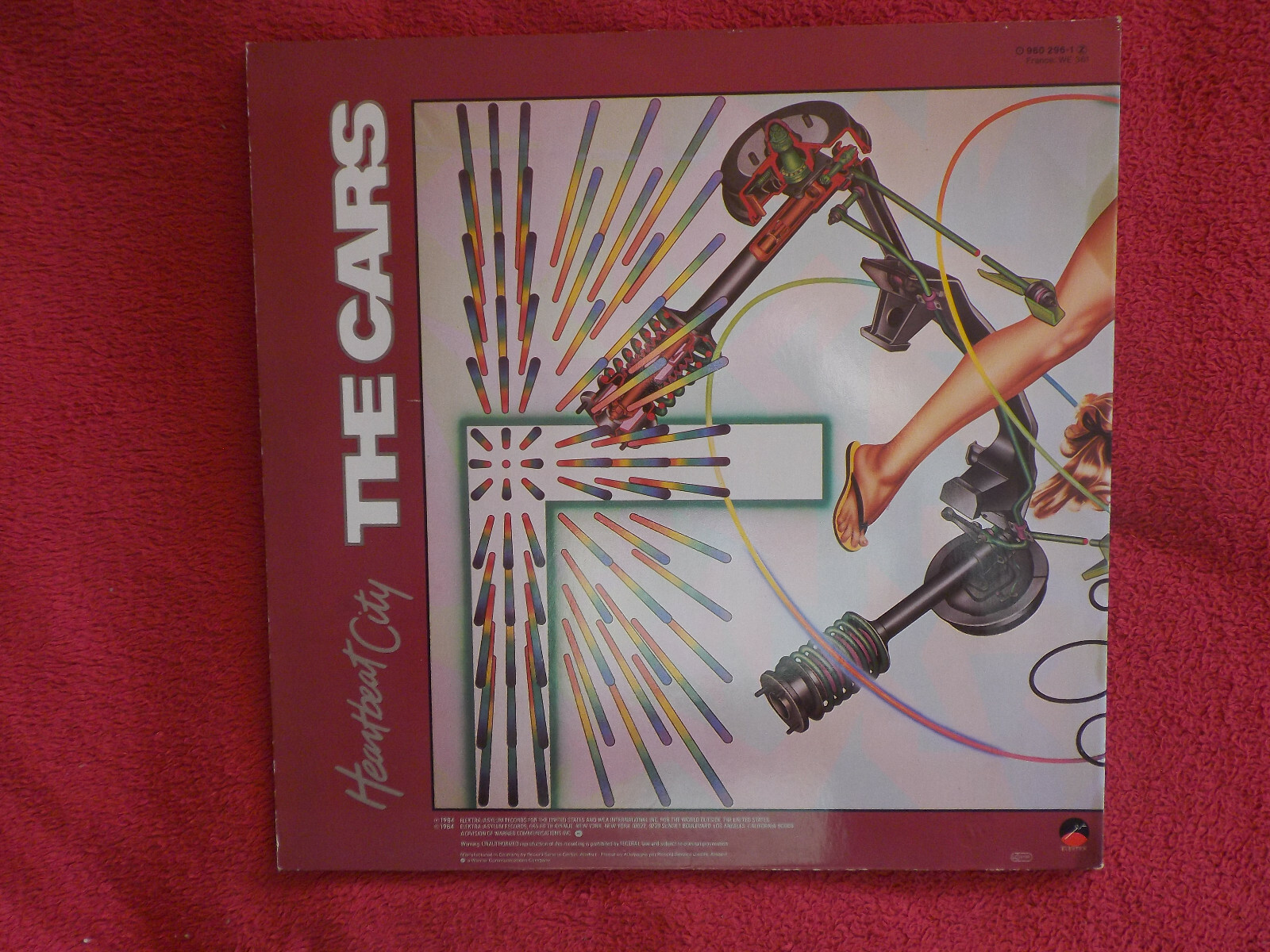 The Cars – Heartbeat City | Elektra LP, 1984, Bild 4