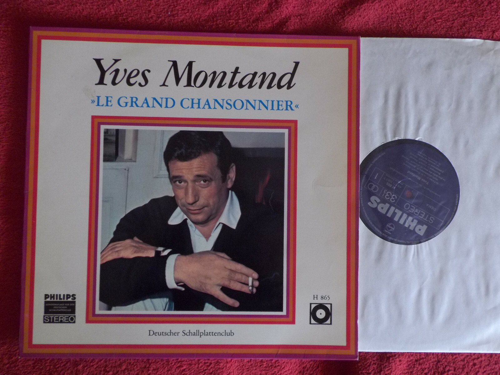 Yves Montand – Le grand chansonnier | Philips Records LP