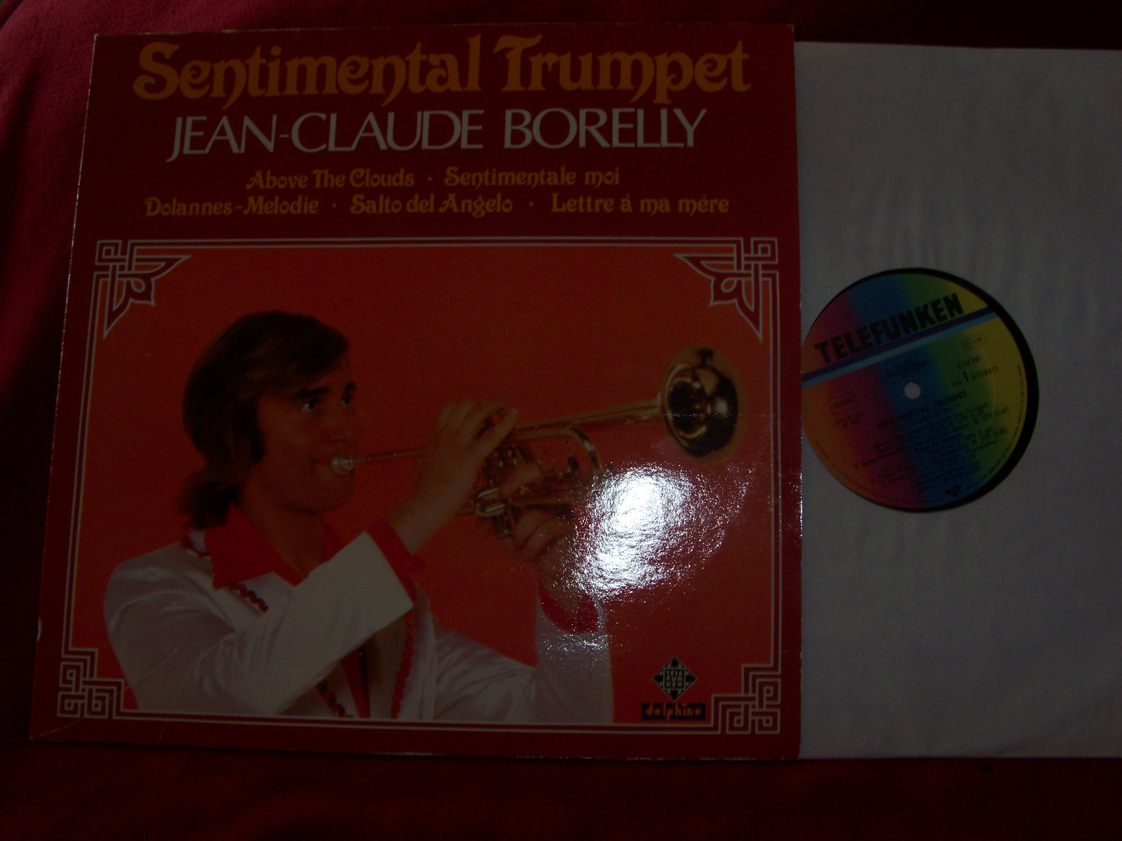 Jean - Claude Borelly – Sentimental trumpet | Telefunken LP, 1980