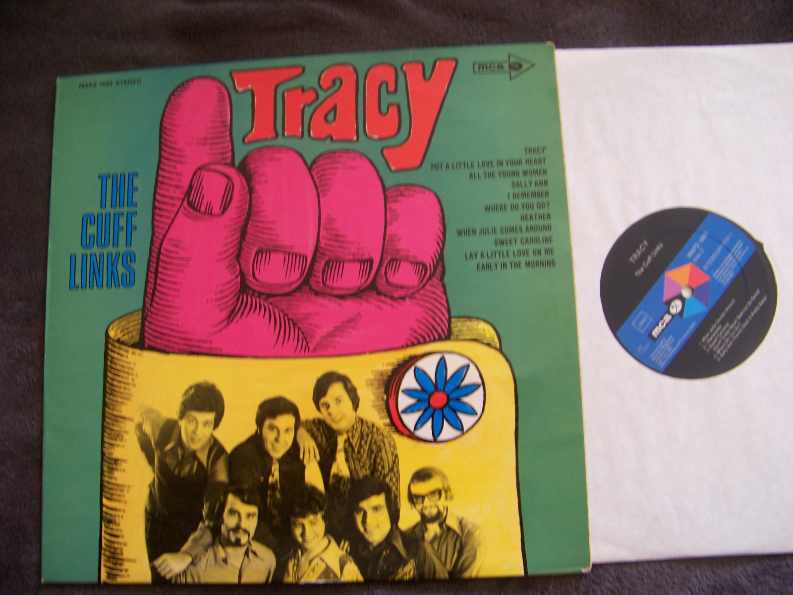 The Cuff Links – Tracy (MCA Records, MAPS 1693)