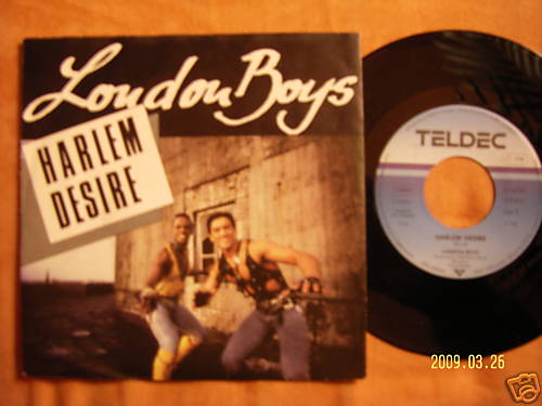 London Boys – Harlem Desire / Put a Meaning in My Life (Single, 7 Zoll, 1987)