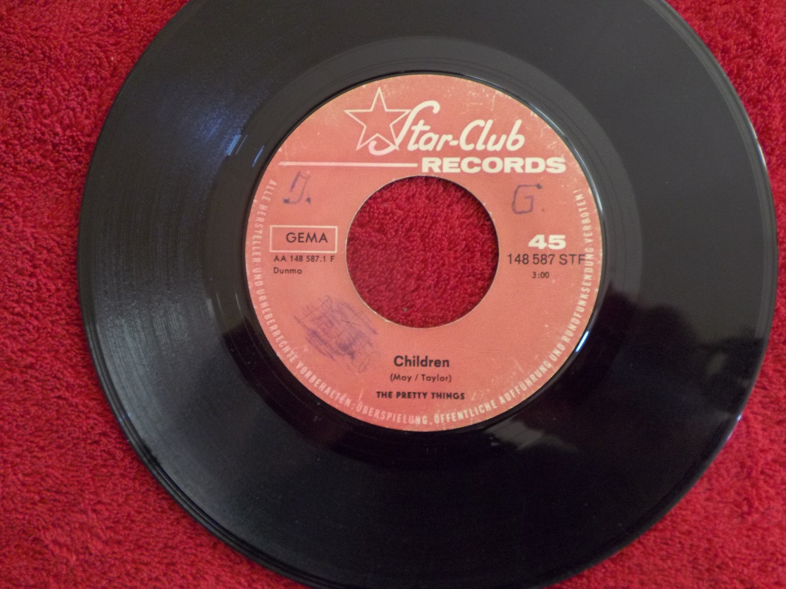 The Pretty Things – Children / My time | deutsche 7-Inch-Single