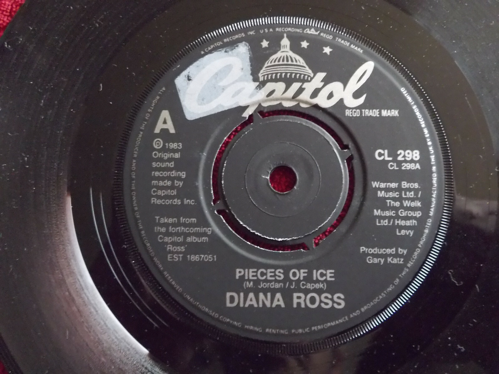 Diana Ross – Pieces of Ice / Still in Love (7″-Single, 1983)
