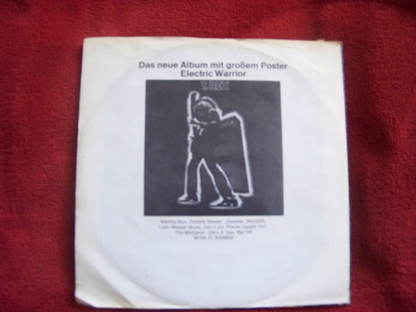 T. Rex – Jeepster / Life´s gas (deutsche Ariola 7-Inch-Single), Bild 2