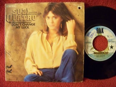 Suzi Quatro – Don't Change My Luck / Wiser Than You (RAK Records)