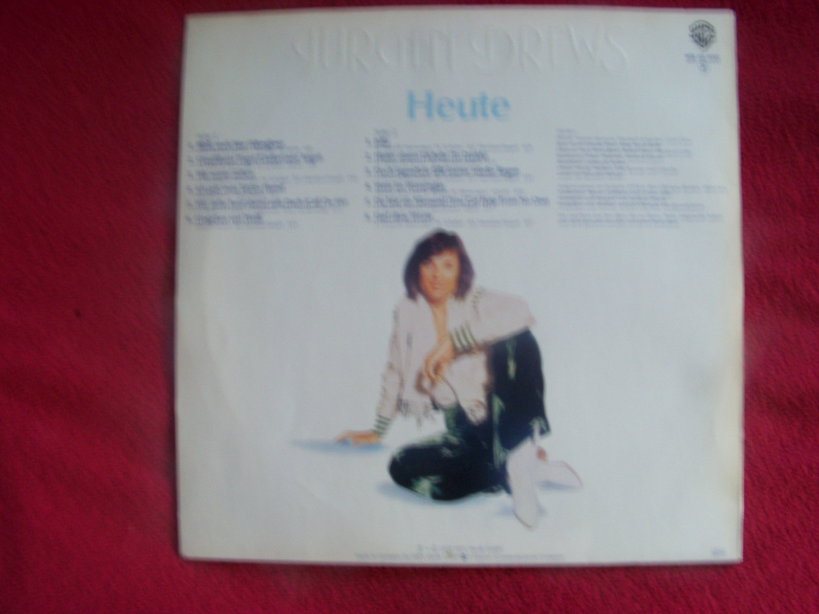 Jürgen Drews – Heute | LP, Warner Bros. / WEA Records, 1978, Bild 2