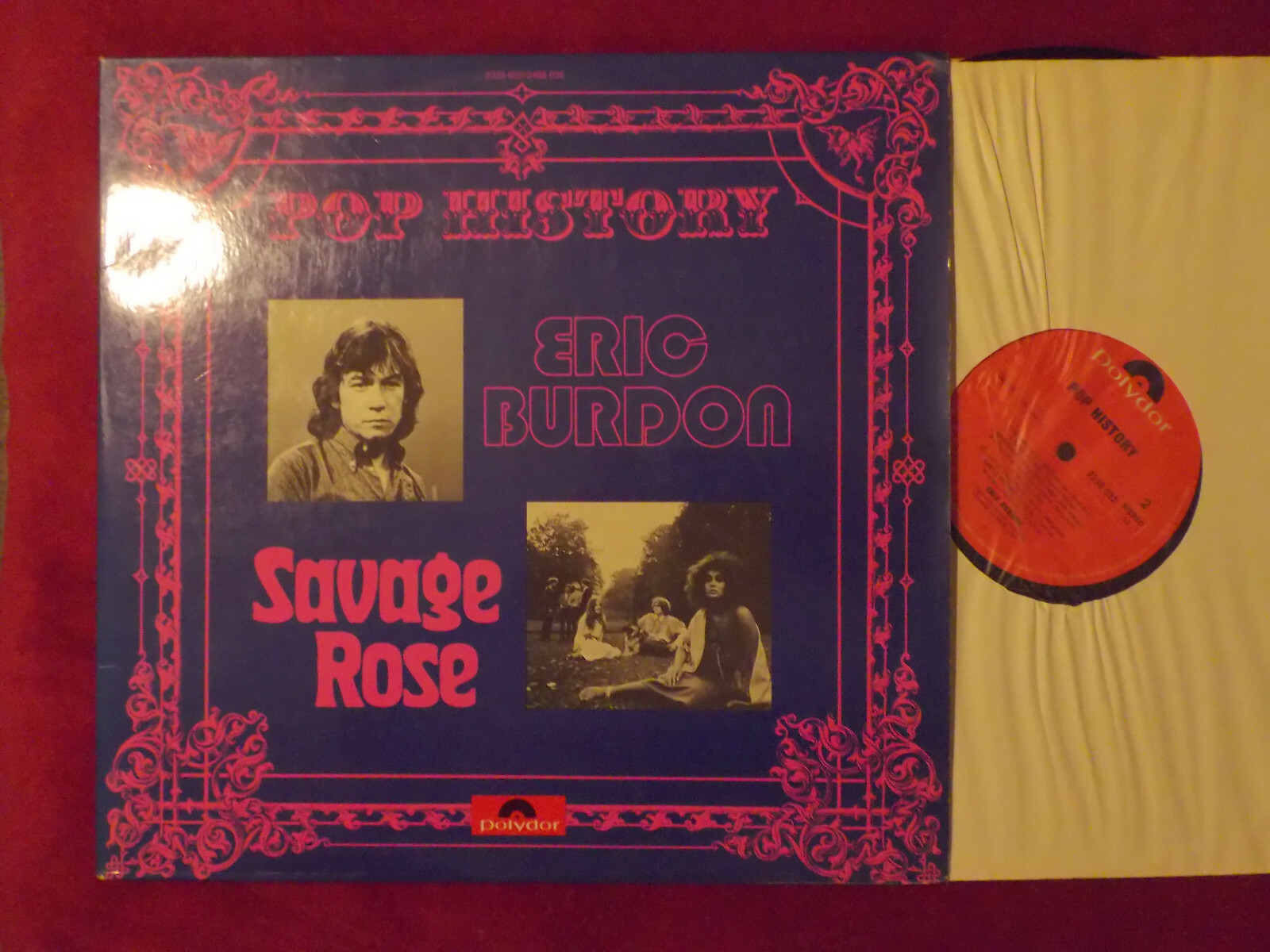Eric Burdon / Savage Rose – Pop History (Polydor, Doppel-LP)