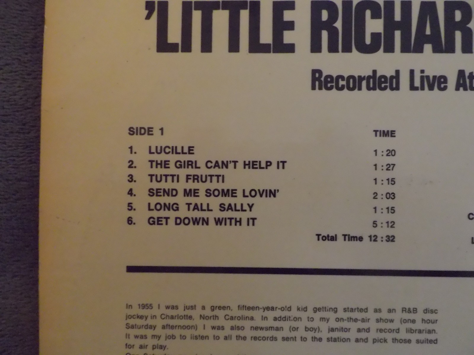 Little Richard – Little Richard’s Greatest Hits | NL-Pressung, Epic, LP (1967), Bild 3