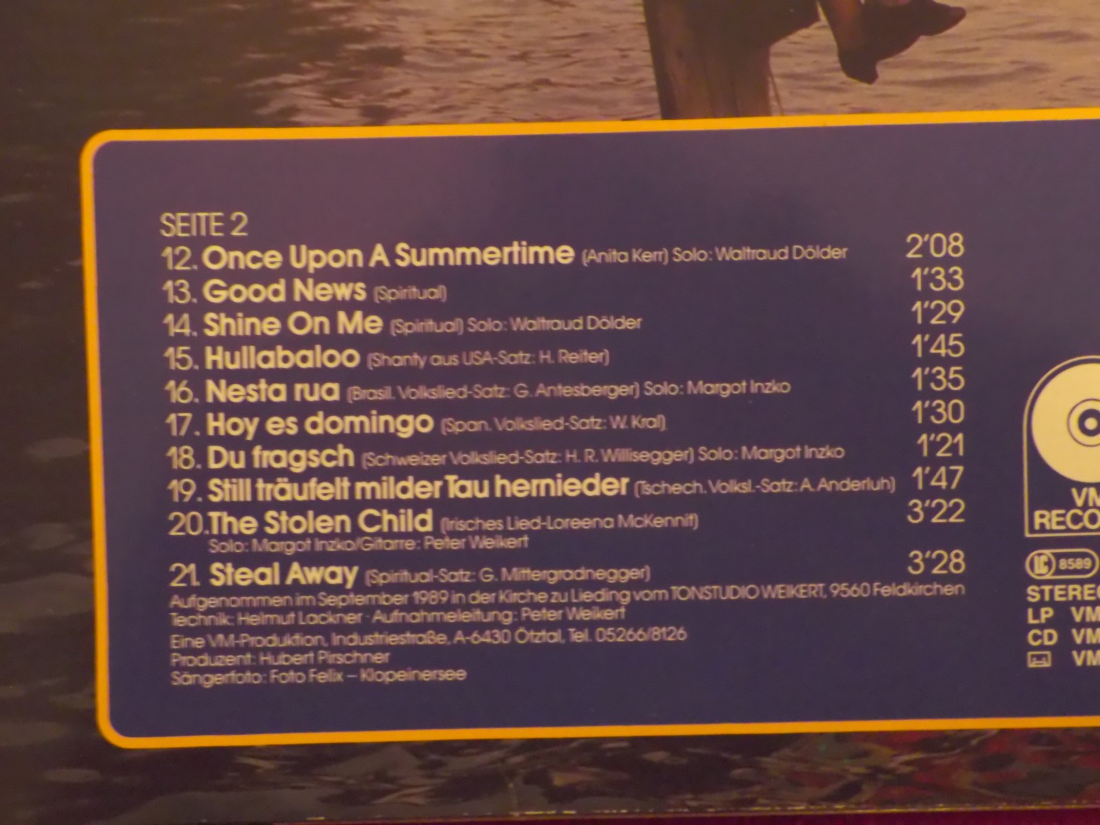 Roland Loibnegger – Stimmen aus Kärnten | LP, Bild 4
