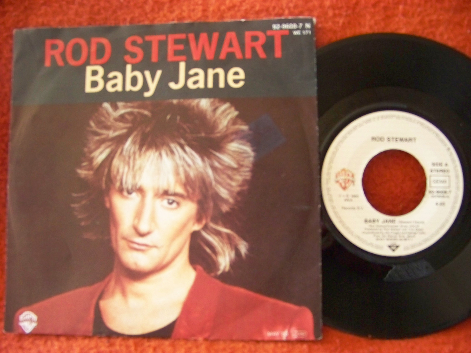 Rod Stewart – Baby Jane / Ready Now (Single, Deutschland, 1983)