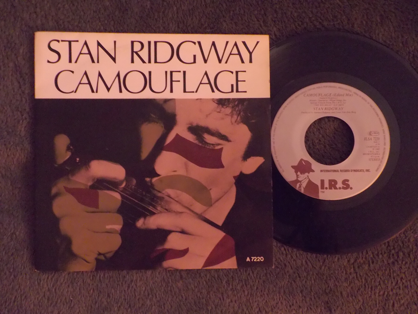 Stan Ridgway – Camouflage / Salesman (Single, 1985)