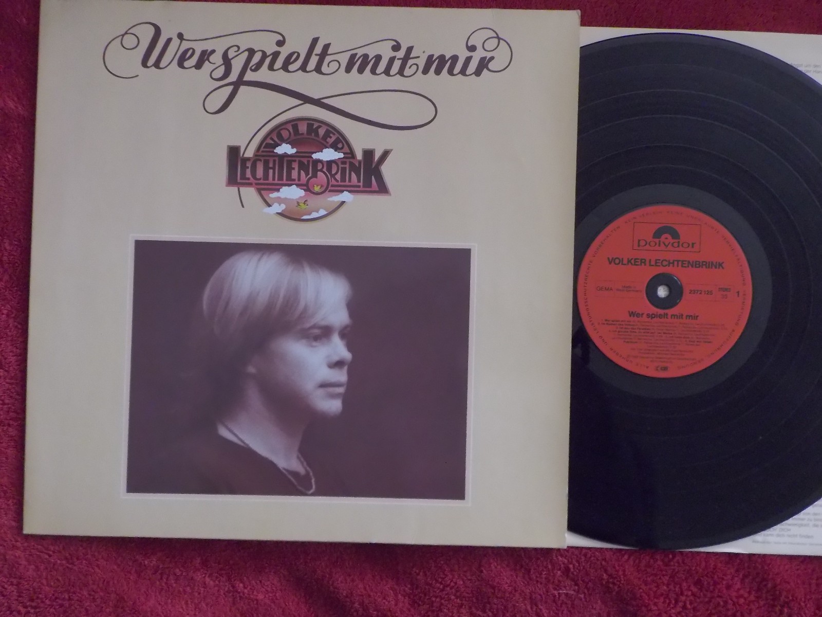 Volker Lechtenbrink – Wer spielt mir mir (Polydor LP)