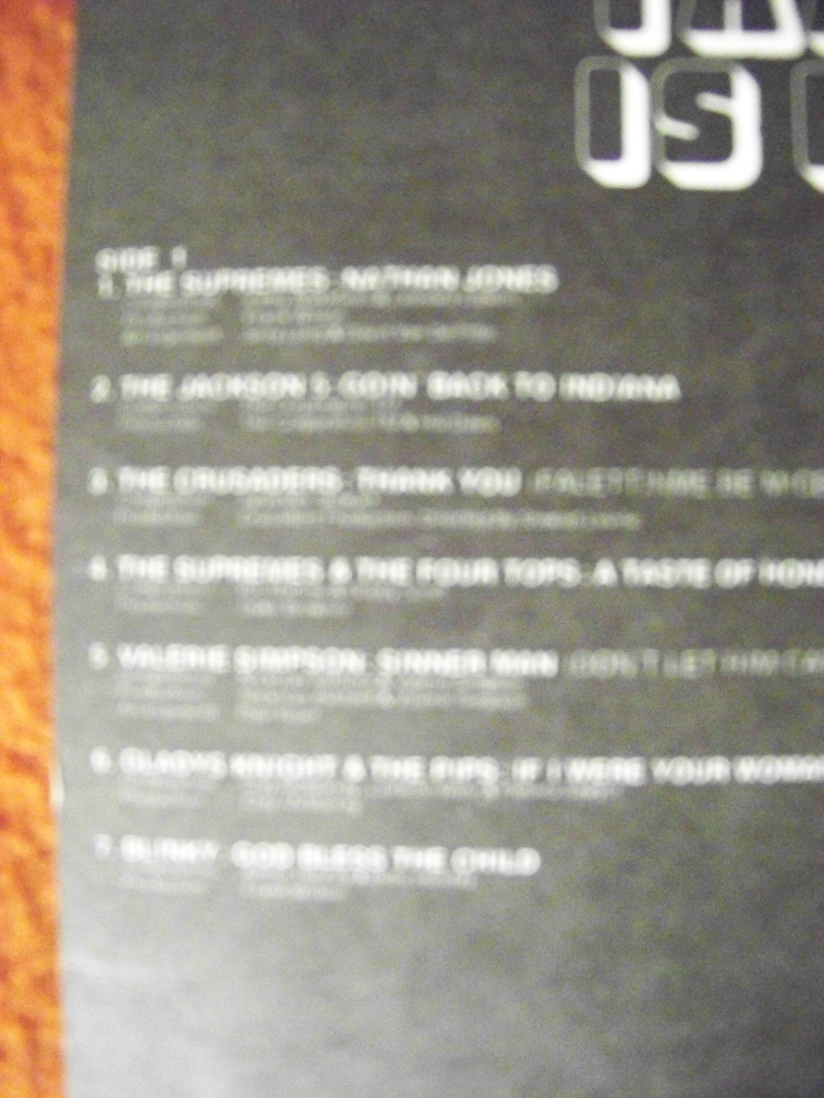 Various Artists – Tamla-Motown is hot, hot, hot Vol. 3 (LP, 1972), Bild 3