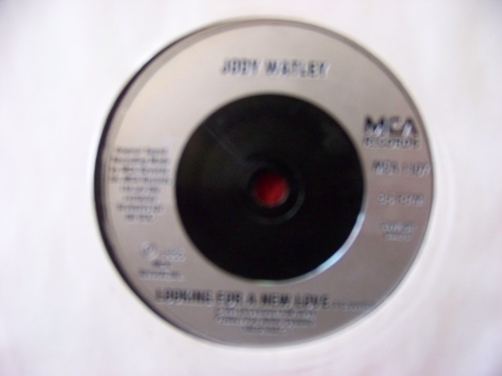 Jody Watley – Looking for a New Love | MCA 1107, UK 1986, 7"-Single, Bild 2