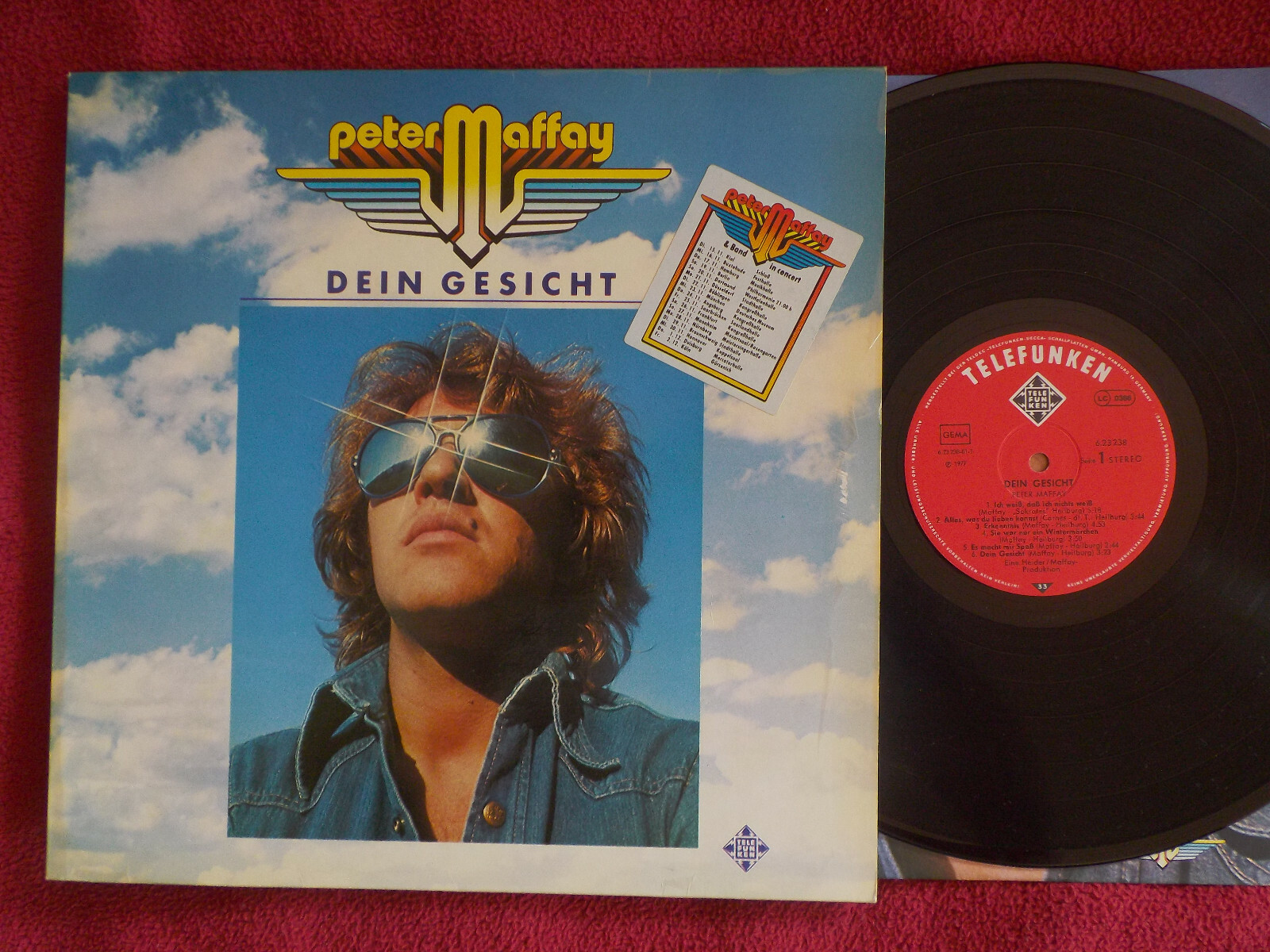 Peter Maffay – Dein Gesicht (Telefunken, LP, 1977)