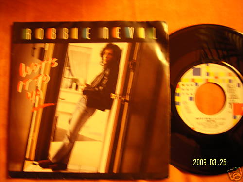 Robbie Nevil – Wot´s it to ya / Wot´s it to ya (To ya Remix) – 7″ Single, 1987