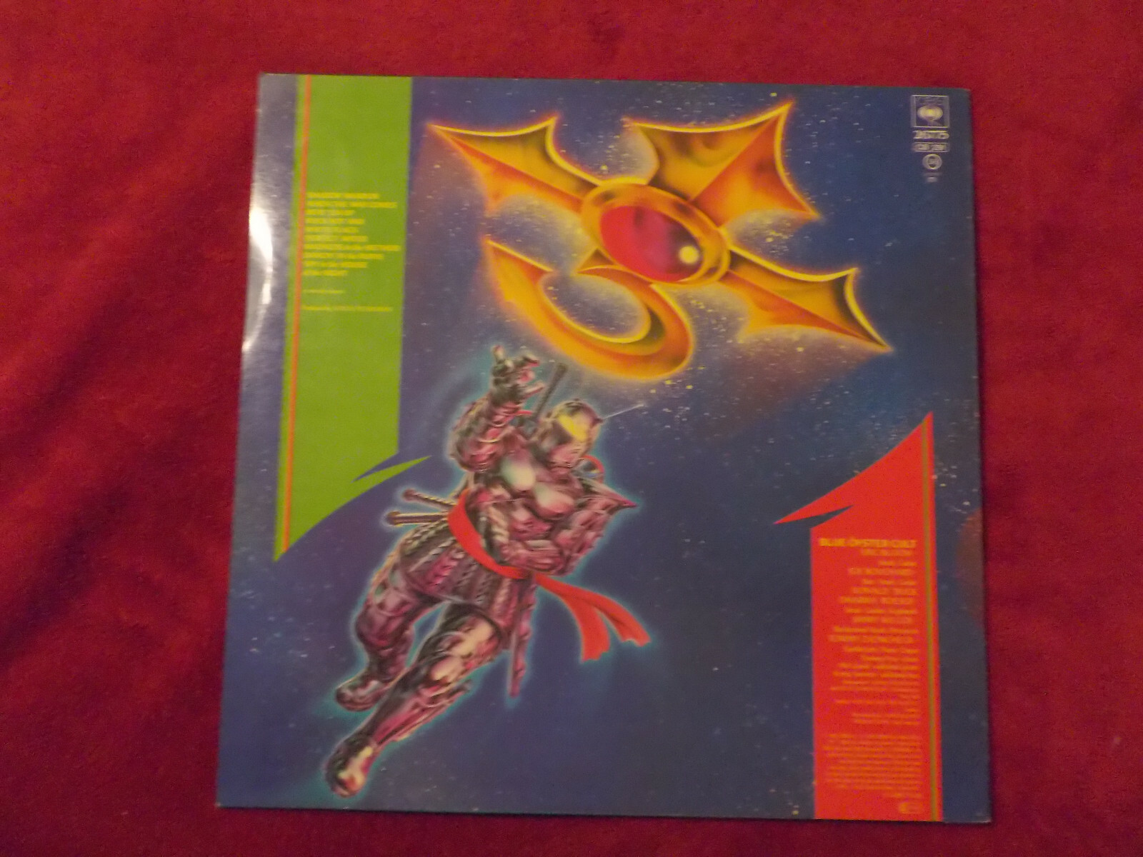 Blue Öyster Cult – Club Ninja (CBS, CBS 26775, 1985), Bild 2