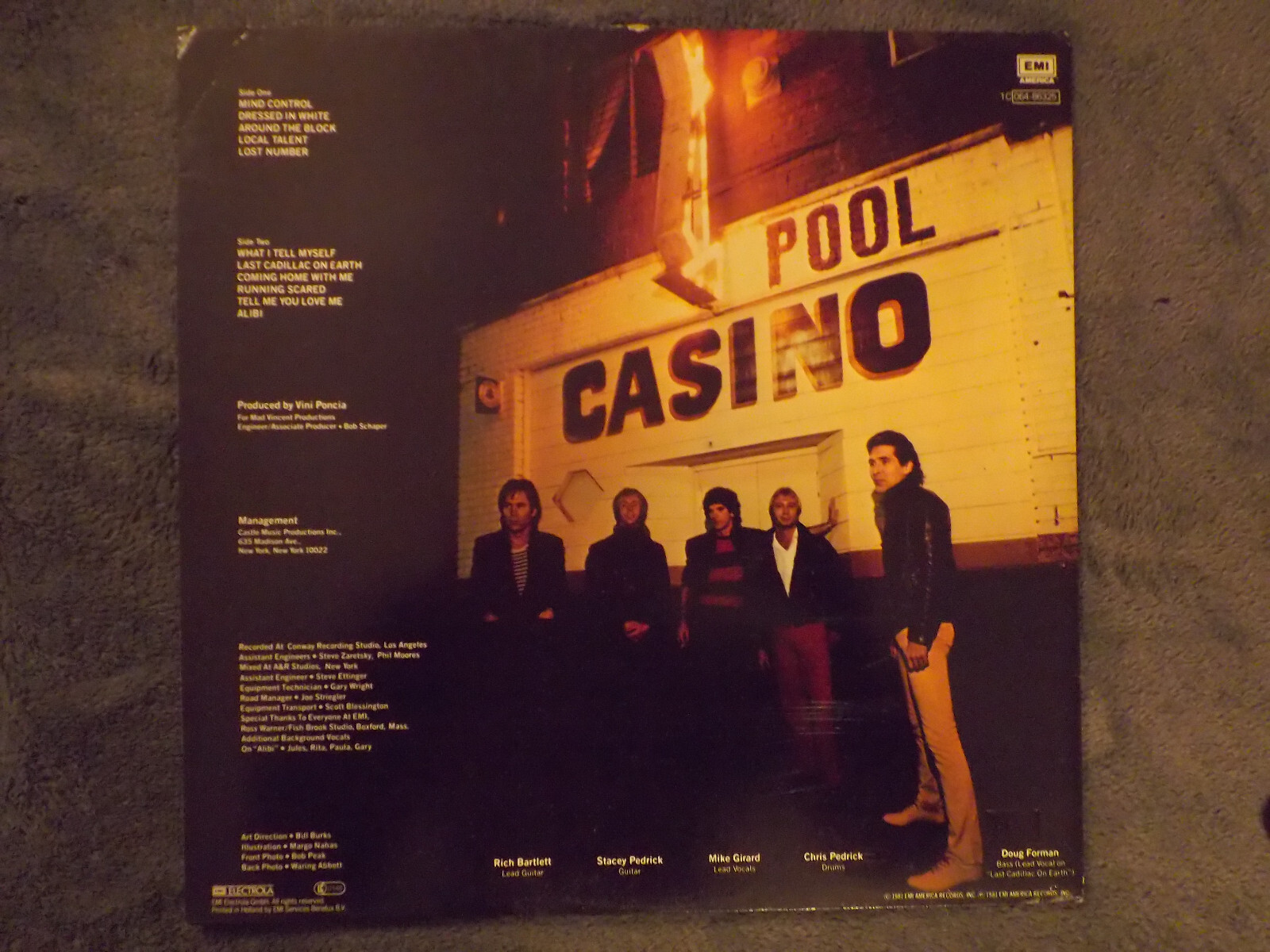 The Fools – Heavy mental (EMI Records, 1981), Bild 2