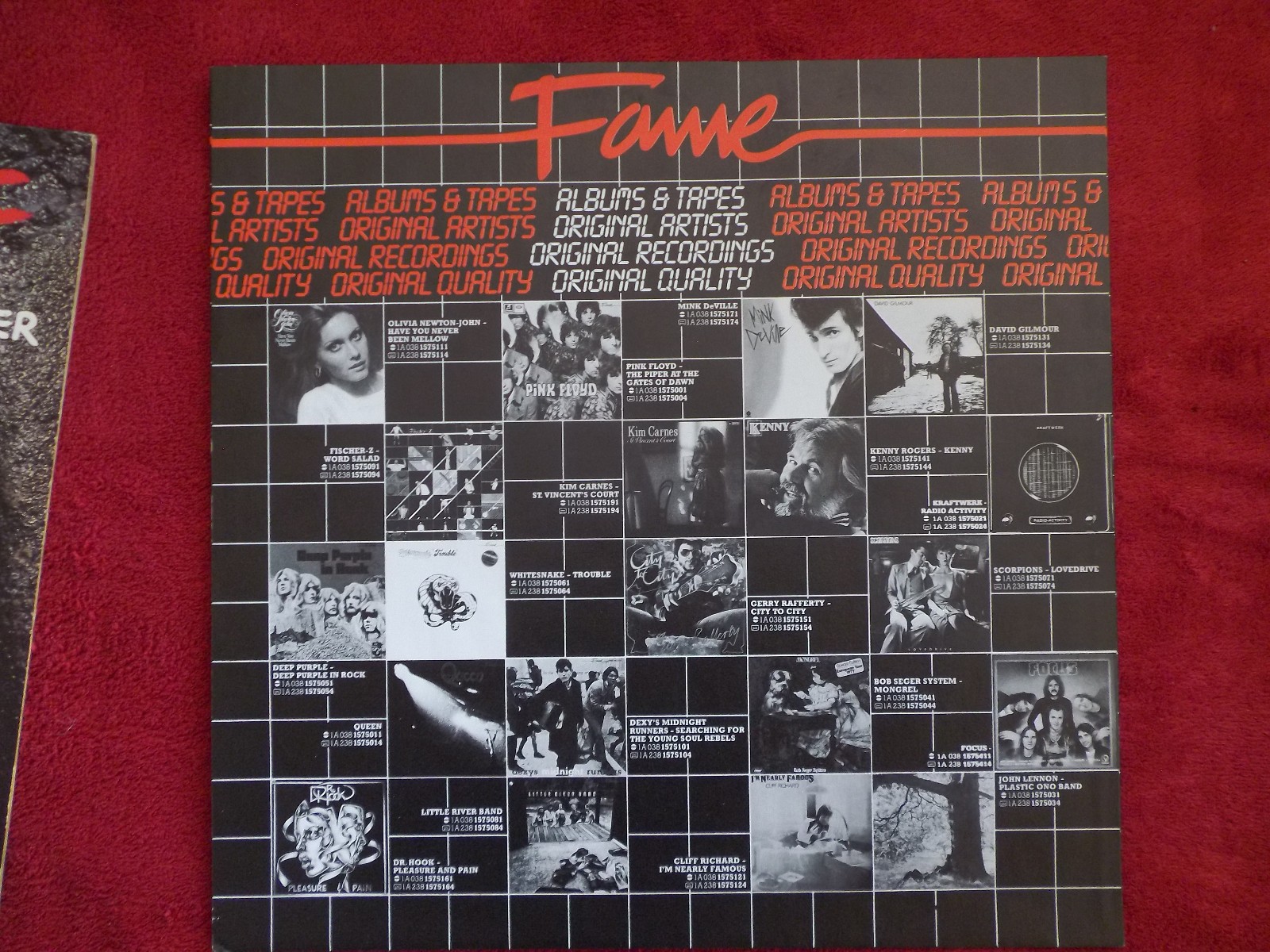 Klaus Lage – Stadtstreicher (LP, Musikant / EMI Records), Bild 2