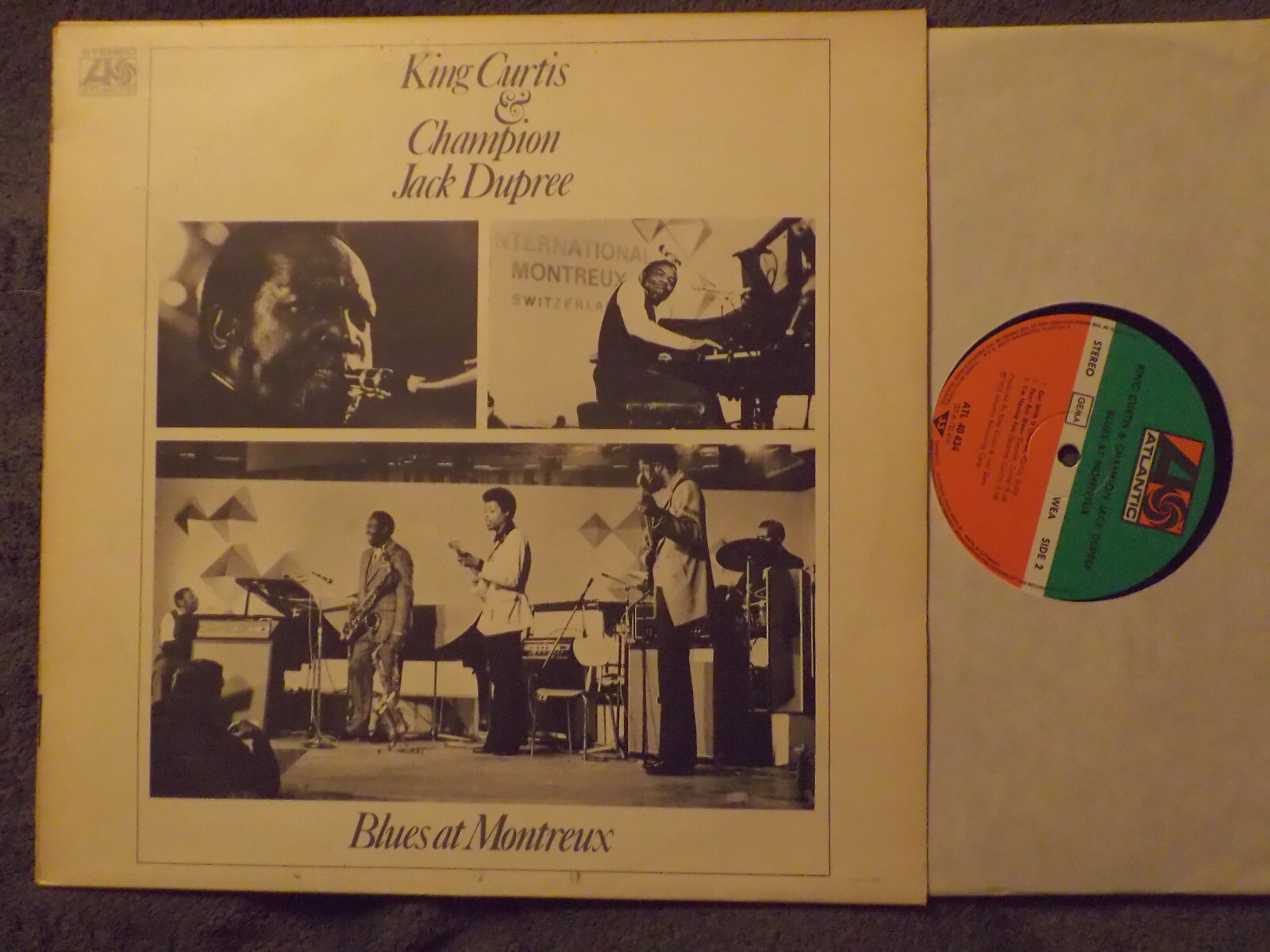 King Curtis & Champion Jack Dupree – Blues at Montreux (LP)