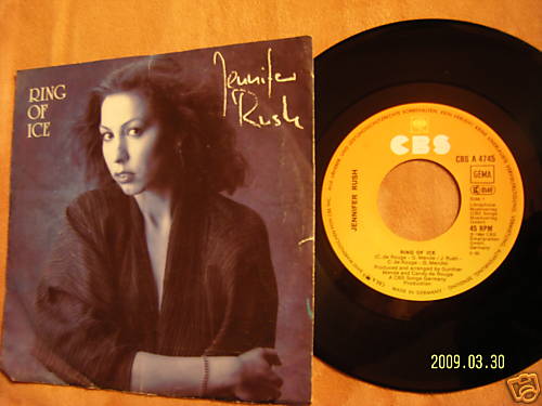 Jennifer Rush – Ring of Ice / Never Gonna Turn Back Again (CBS, A 4745, 1984)
