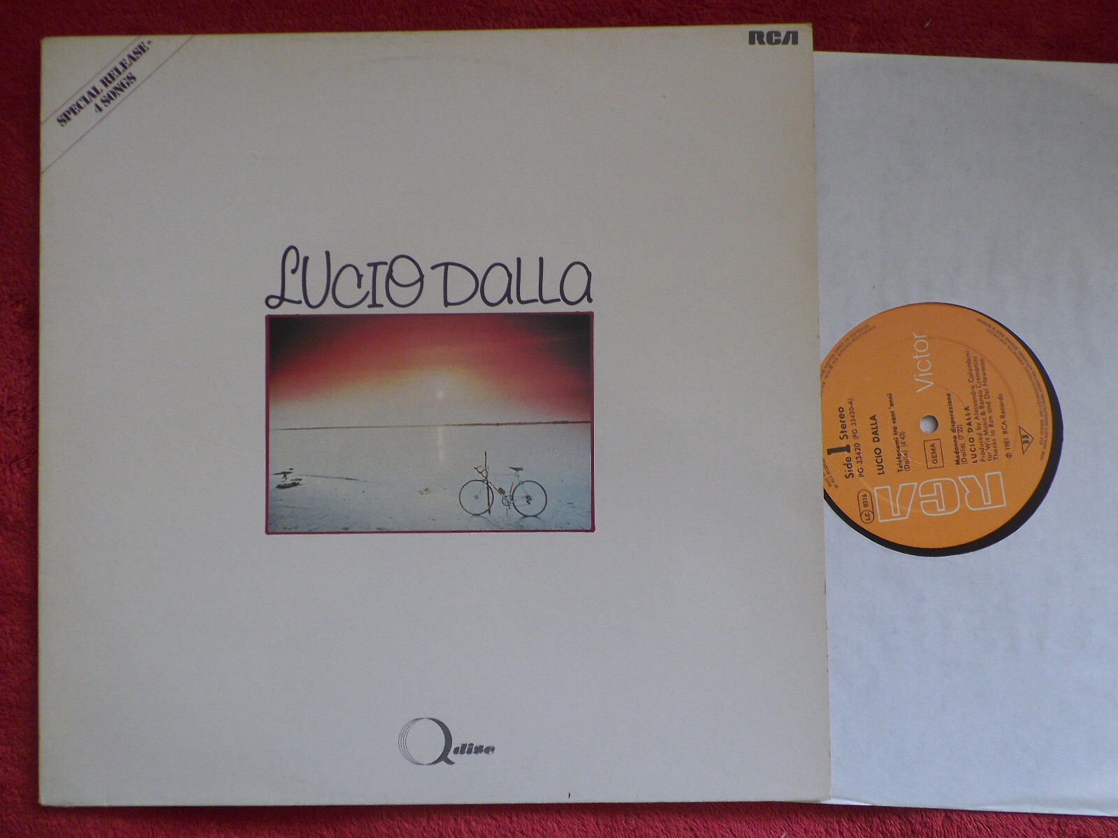 Lucio Dalla – Lucio Dalla | LP, RCA Victor Records, PG 33420 (Deutschland, 1981)