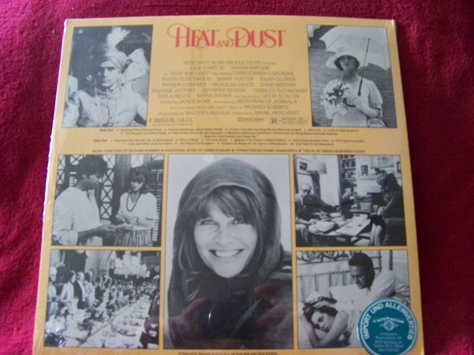 Heat and dust – Richard Robbins (LP, 1983), Bild 2