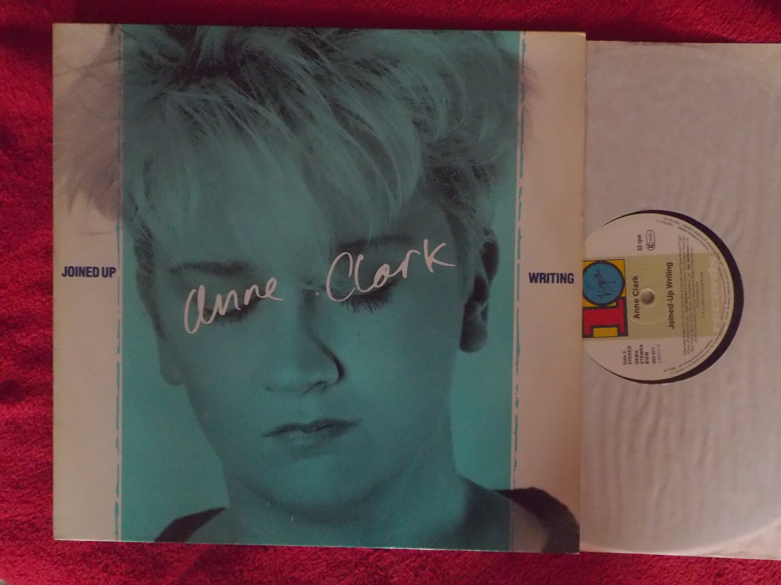 Anne Clark – Joined Up Writing | LP, Virgin Records, 1984