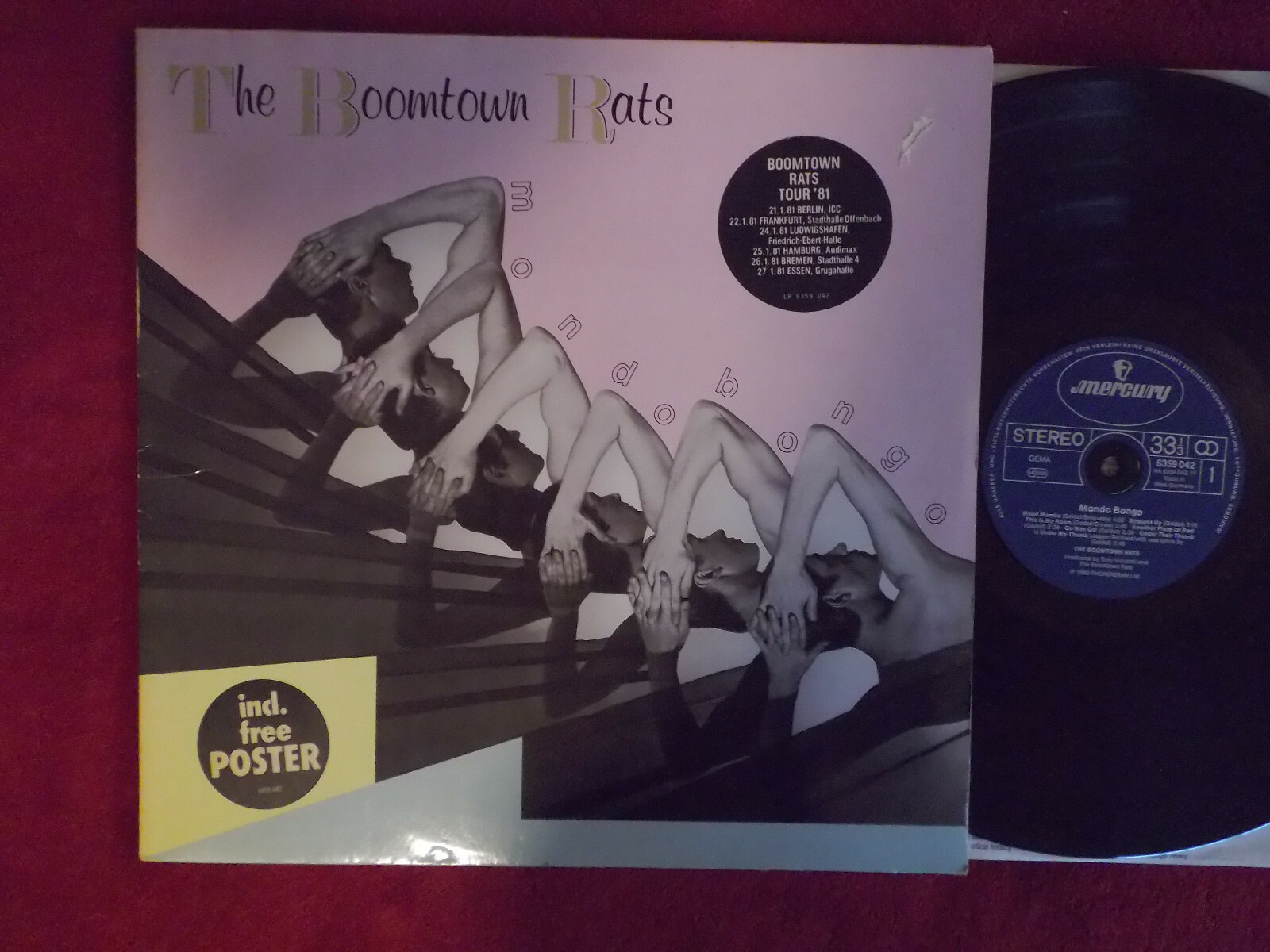The Boomtown Rats – Mondo Bongo (Mercury LP, 1980)