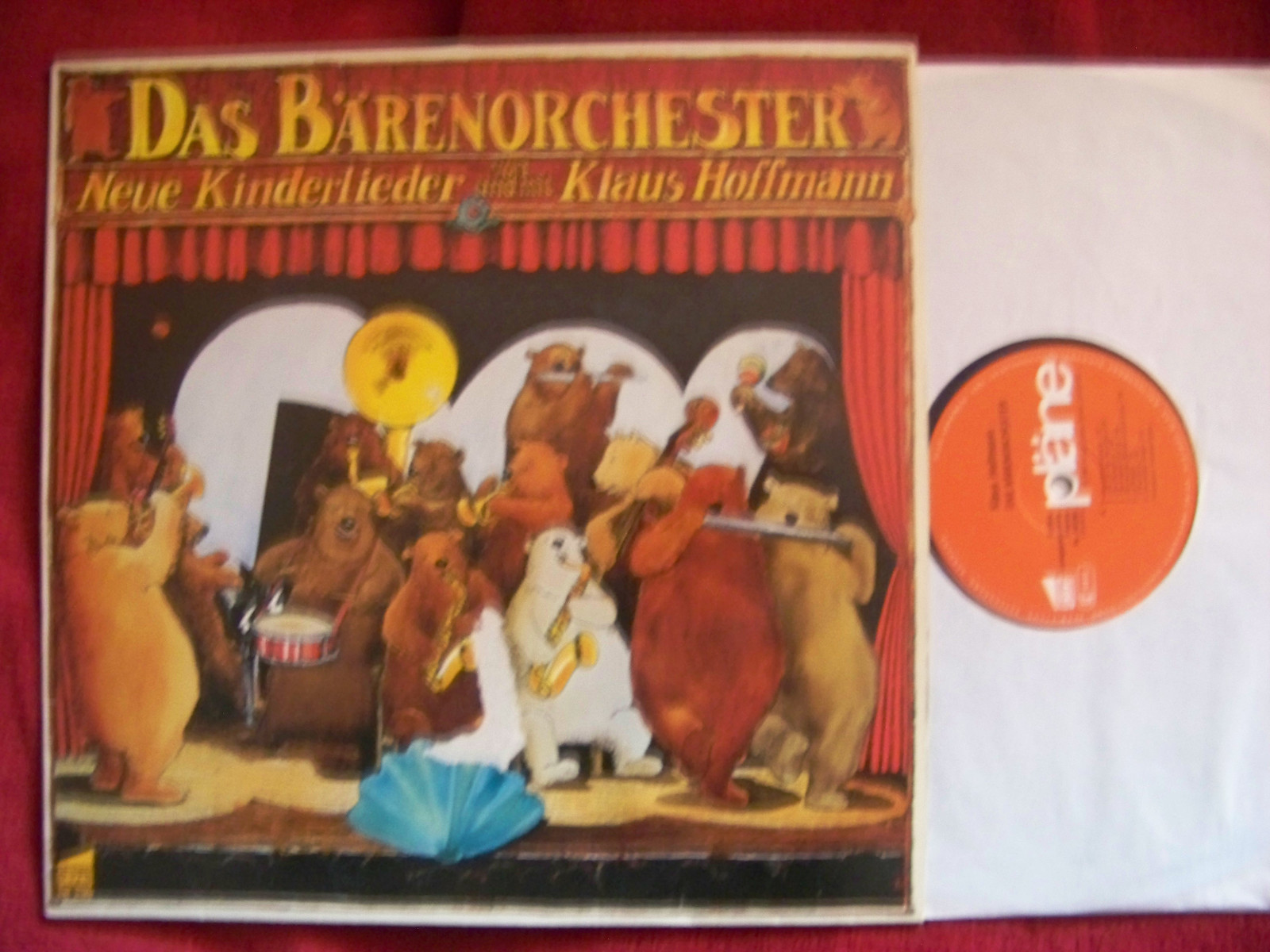 Klaus Hoffmann – Das Bärenorchester (LP, Pläne 88 290 D, 1982)