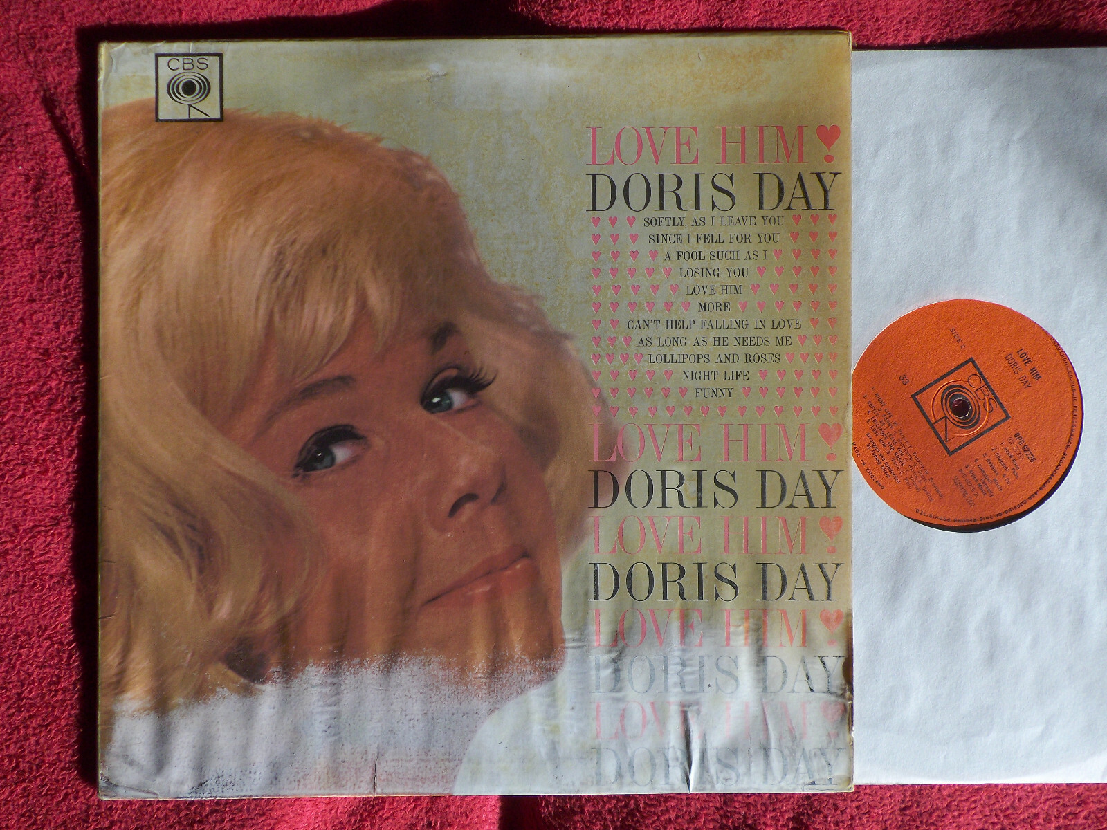 Doris Day – Love Him (LP, CBS Records, 1963)